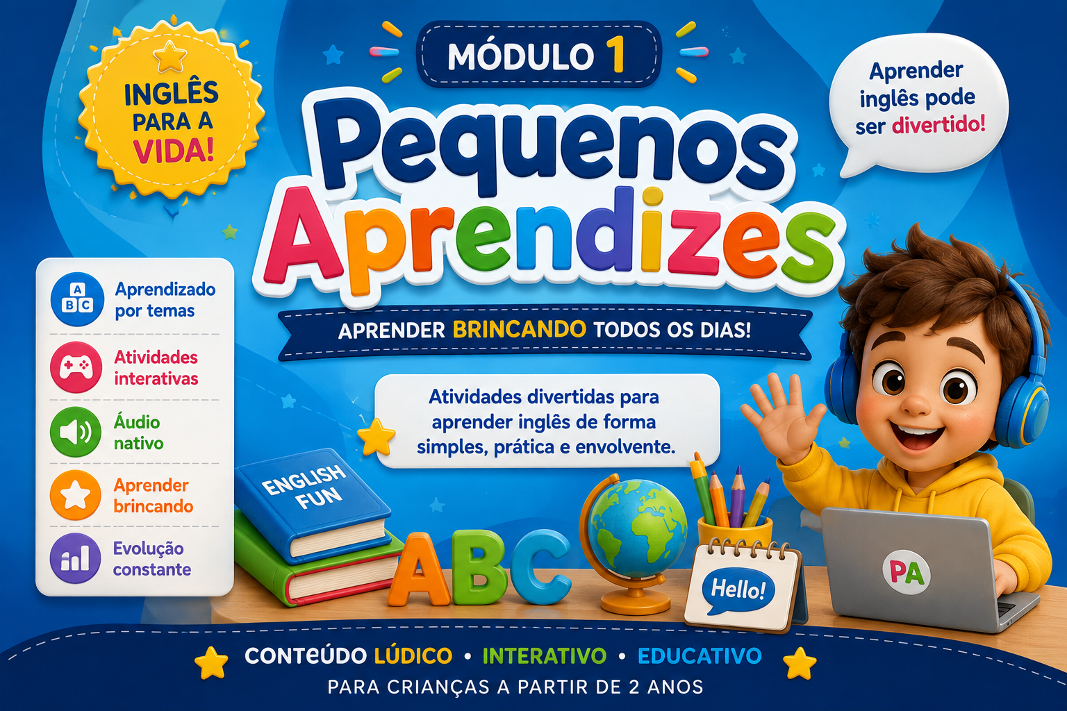 Capa de Pequenos Aprendizes